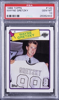 1988-89 Topps #120 Wayne Gretzky - PSA GEM MT 10 